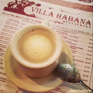 Cafe con leche, perfection in a cup.
